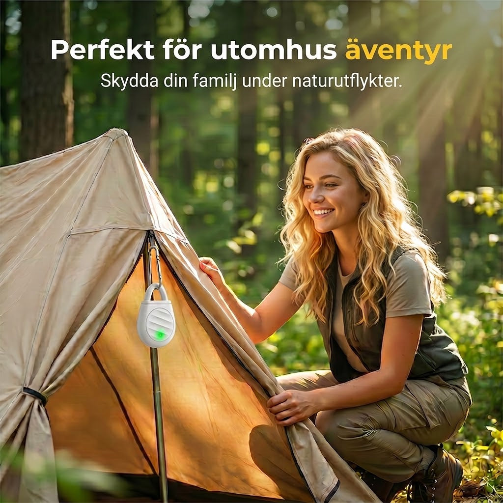 🐦Oroa dig aldrig mer för fåglar, skadedjur och gräshoppor! Bärbar ultraljudsfågelskrämma i nyckelringsdesign.